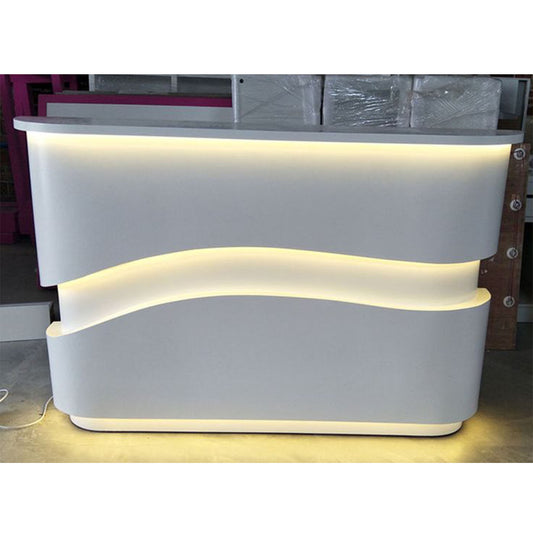 solid surface stone reception desk yhs 28