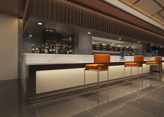 Caetano counter and bar table