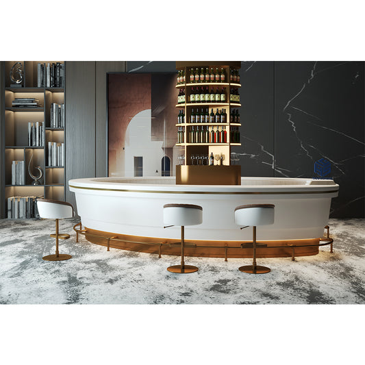 How to build a raised bar countertop?