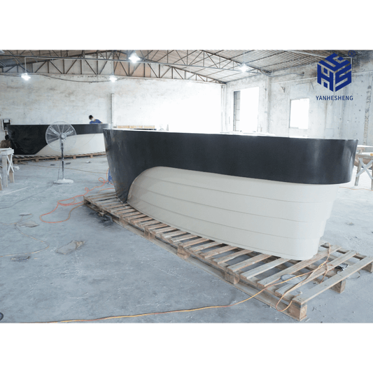 solid surface stone reception desk yhs 18