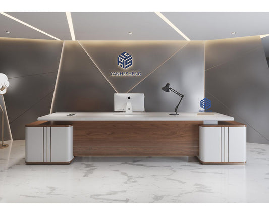 Blog 1 Why choose custom solid surface stone office furniture with us?