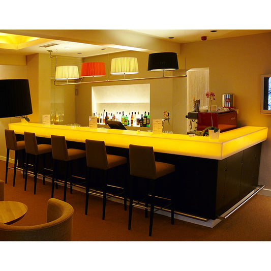 What's the ideal bar counter height for comfortable use?