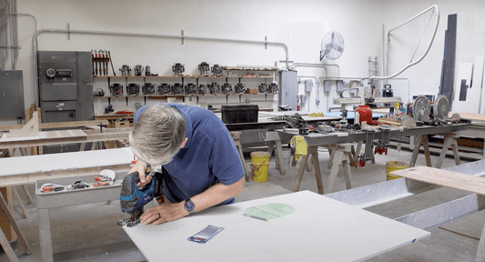 Blog 15 How to simply cut solid surface stone step