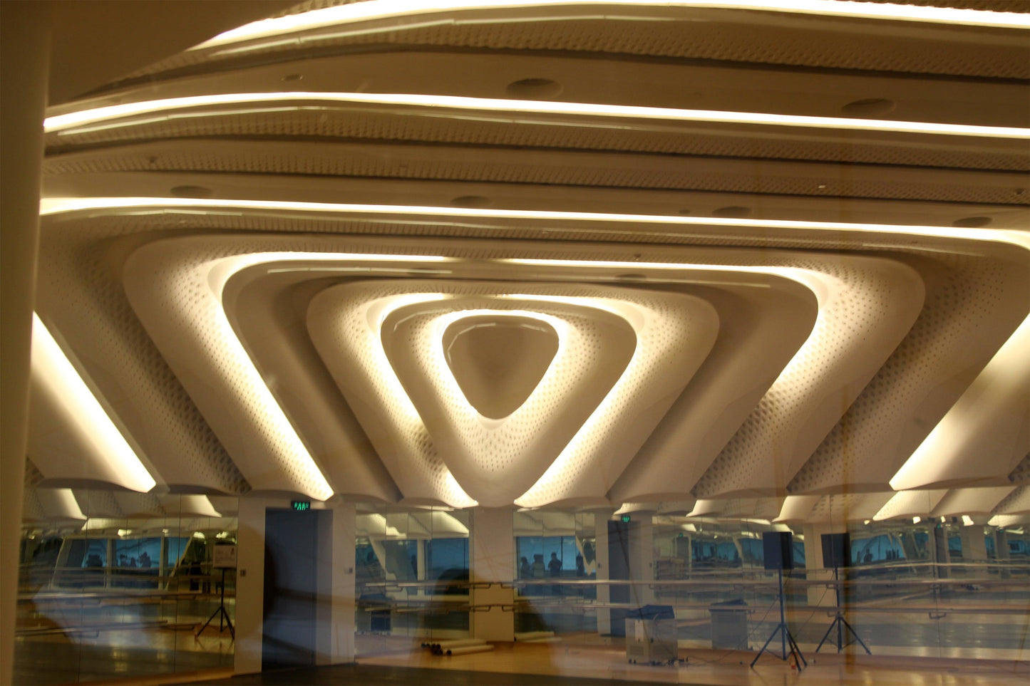 YHS Solid surface stone Ceiling arc design supplier