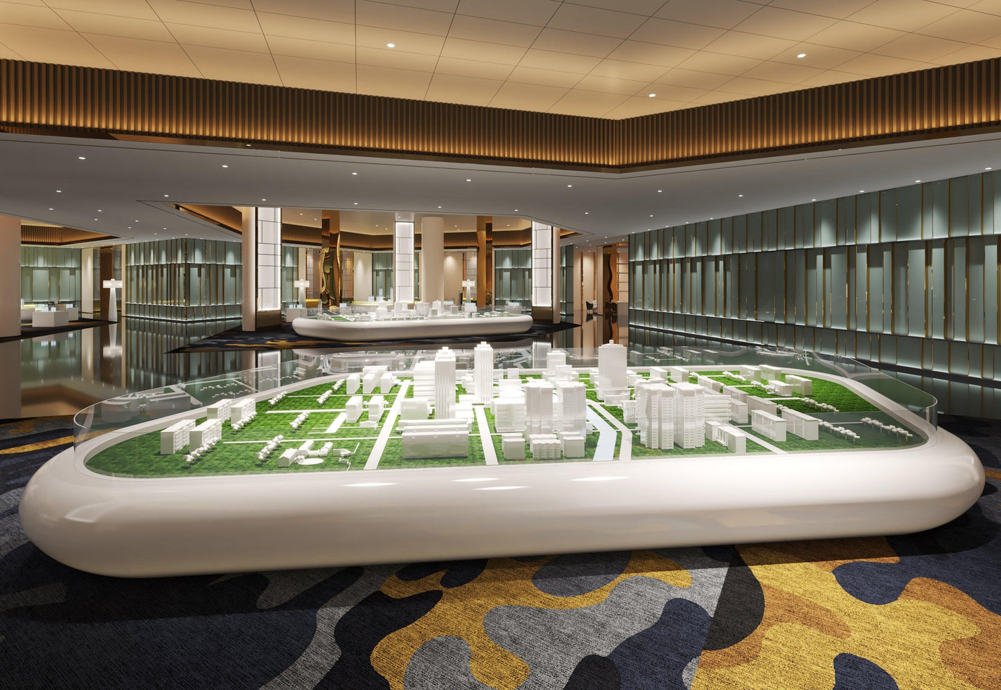 sandtray miniatures white custom manufacturer glass high solid surface furniture