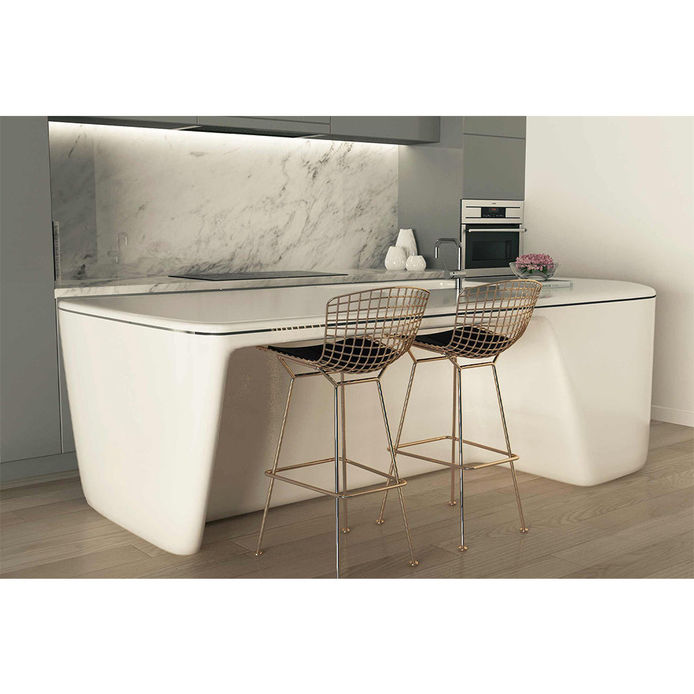 Should a kitchen island be the same height as counter?