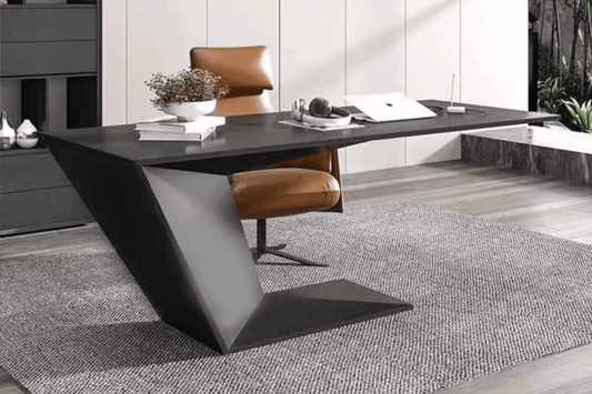 YHS Custom black design manager desk Creative Alien