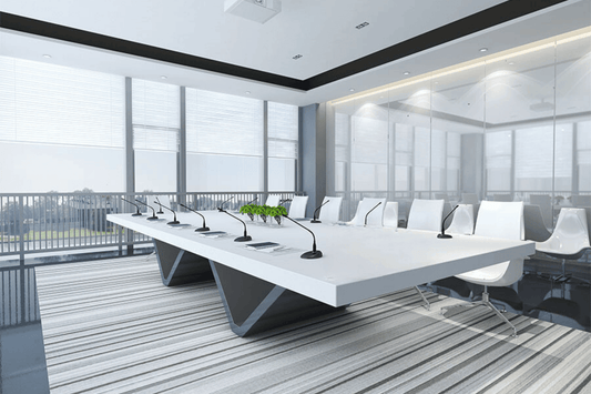 meeting_table_office_solid_surface_stone_4meter_white_counter_w_base_design